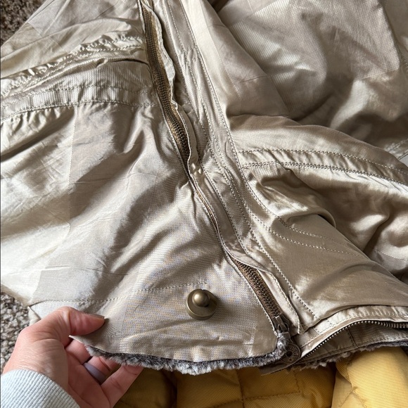 Vintage emmegi Tan Hooded Winter Jacket and Pants Set - Picture 15 of 16